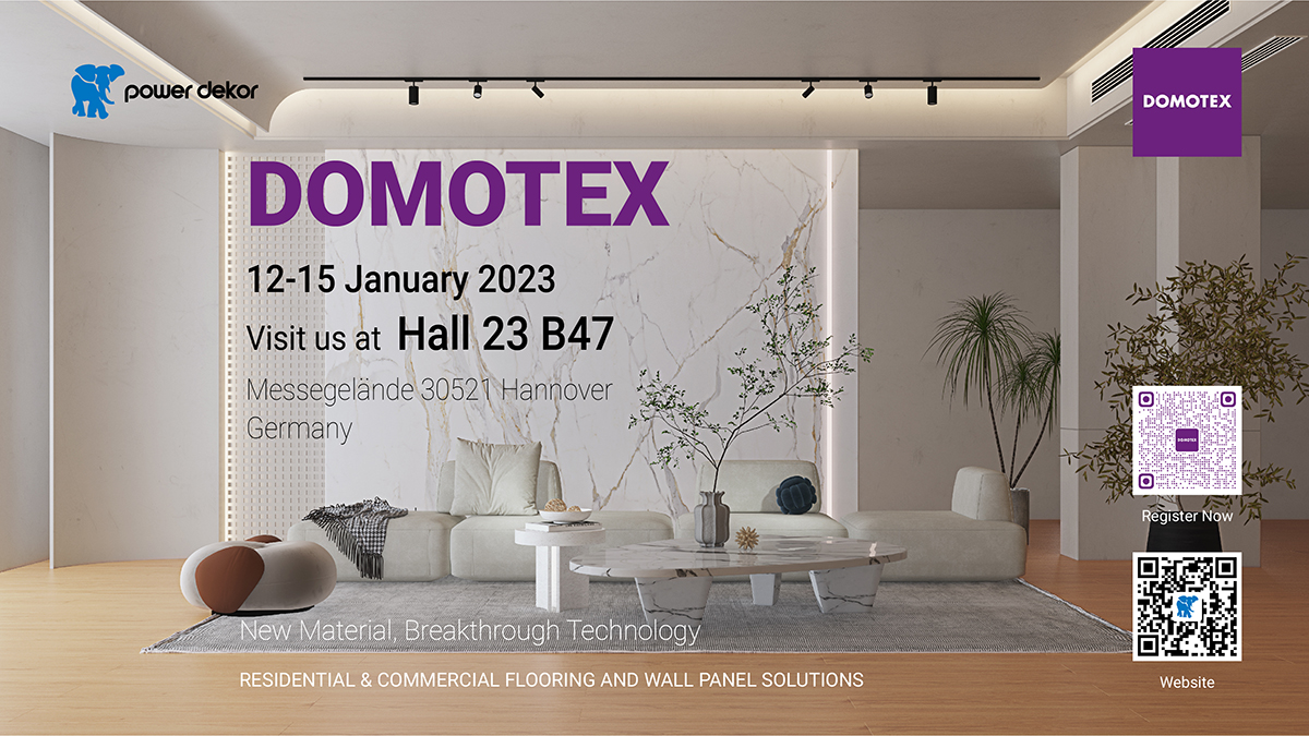 Domotex Hannover 2023_Power Dekor Group_Invitation